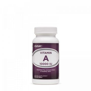 Vitamina A 10000 IU 100 capsule, GNC