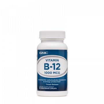 Vitamina B-12 1000 MCG 90 tablete, GNC