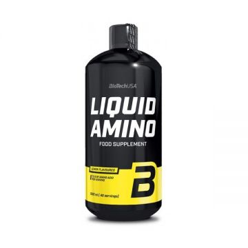 Amino Liquid Nitron cu aroma de lamaie, 1000ml, BioTechUSA