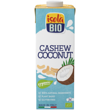 Bautura din nuci caju si cocos, 1000ml, Isola Bio