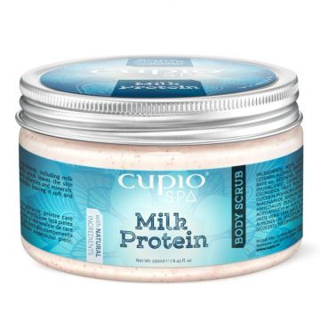 Body Scrub Organic SPA Milk Protein, 250ml, Cupio