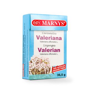 Bomboane cu valeriana pentru combaterea stresului si a anxietatii, 36.5g, Marnys