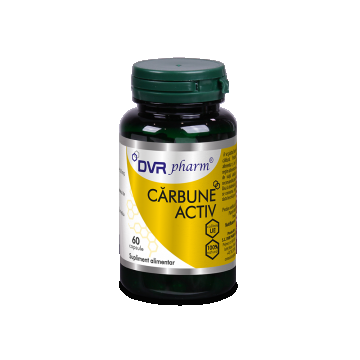 Carbune Activ, 60 capsule, DVR Pharm