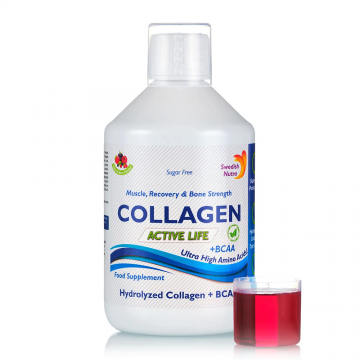 Colagen lichid Active Life 5000mg, 500ml, Swedish Nutra