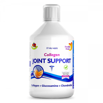 Colagen Lichid Hidrolizat Tip 2 5000mg Joint Support, 500ml, Swedish Nutra