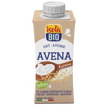 Crema din ovaz pentru gatit, 200ml, Isola Bio