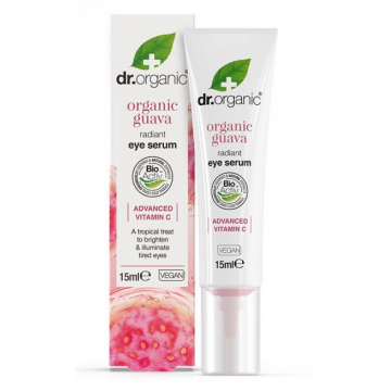 Dr.Organic Ser pentru ochi Guava Bio, 15ml