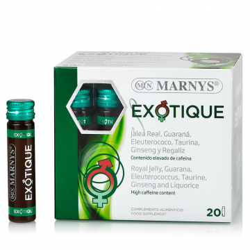 Exotique cu 5 energizanti, 20 fiole, Marnys