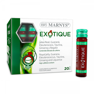 Exotique cu 5 energizanti, 20 fiole, Marnys