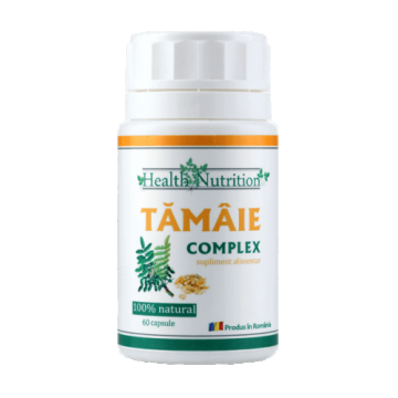 Extract natural de tamaie, 120 capsule, Health Nutrition