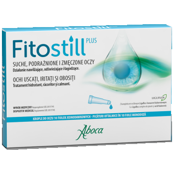 Fitostill picaturi de ochi, 10 x 0.5ml, Aboca