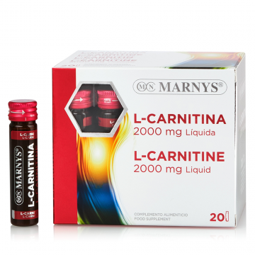 L-Carnitina Lichida 2000mg, 20 fiole, Marnys