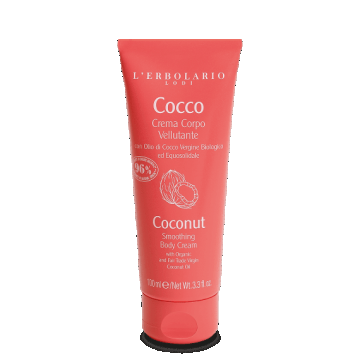 L'Erbolario Crema de corp catifelata Coconut, 100ml