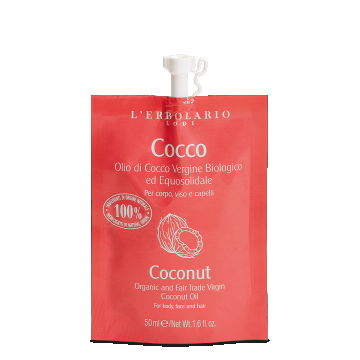 L'Erbolario Ulei pentru corp & fata & par Coconut, 50ml