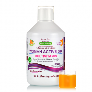 Multivitamine Woman Active 50+, 500ml, Swedish Nutra