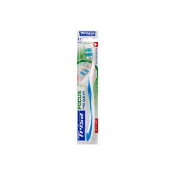 Periuta de dinti Focus Pro Clean Medium, 1 bucata, Trisa