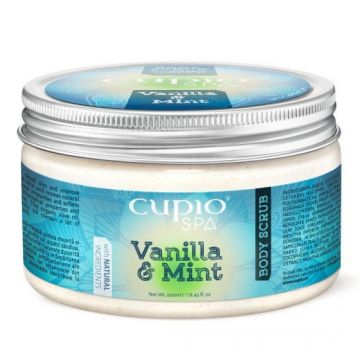 Scrub de corp Organica SPA Vanilla & Mint, 250ml, Cupio