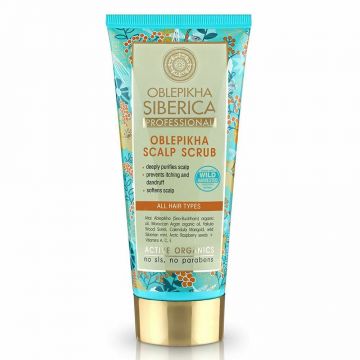 Scrub pentru scalp Oblepikha, 200ml, Natura Siberica