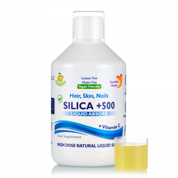 Siliciu +500, 500ml, Swedish Nutra