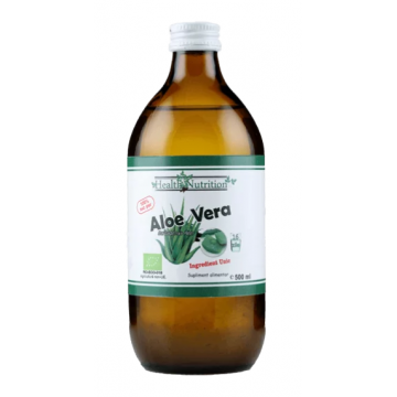 Suc Aloe vera micropulpa pur bio, 500ml, Health Nutrition