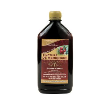 Tinctura de merisoare, 500ml, Aroma Plant Bonchis