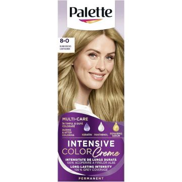 Vopsea crema permanenta Palette Intensive Pure Blondes N7 (8-0) Blond deschis, 110ml, Schwarzkopf