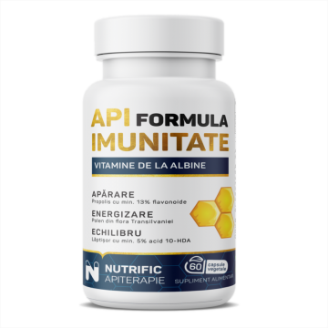 API formula imunitate, 60 capsule, Nutrific