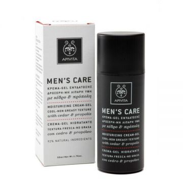 Apivita Men Gel-crema hidratant, 50ml