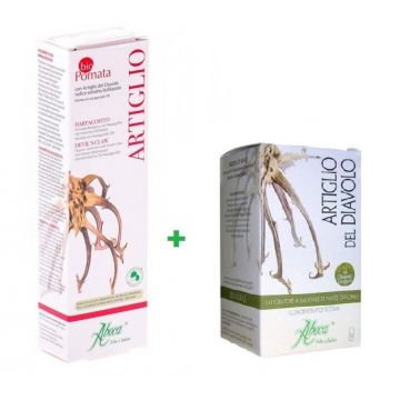Artiglio Gheara diavolului 50 capsule + Artiglio Gheara diavolului unguent 50ml Cadou, Aboca