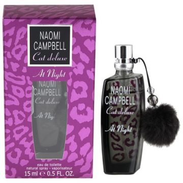 Cat Deluxe At Night Naomi Campbell, Apa de Toaleta, Femei (Concentratie: Apa de Toaleta, Gramaj: 15 ml)