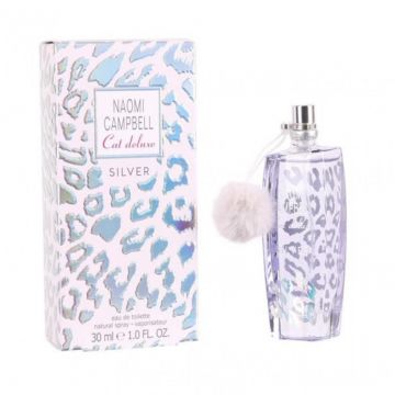 Cat Deluxe Silver Naomi Campbell, Apa de Toaleta, Femei (Concentratie: Apa de Toaleta, Gramaj: 30 ml)