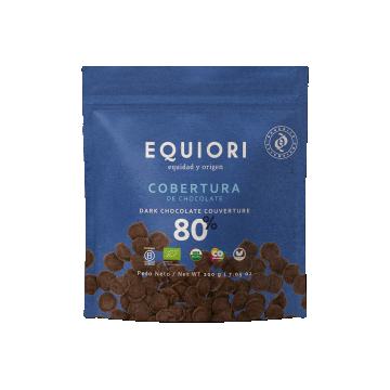 Ciocolata de masa 80% cacao, 200g, Equiori