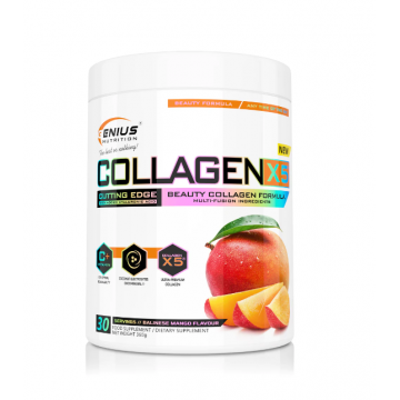 Collagen X5 cu mango, 360g, Genius Nutrition