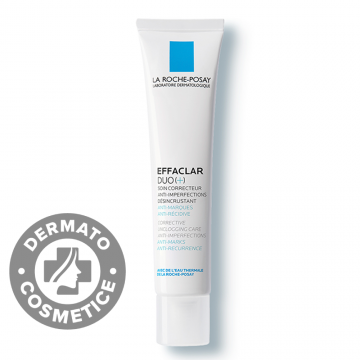 Crema de fata anti-imperfectiuni ten gras cu tendinta acneica Effaclar Duo+, 40ml, La Roche-Posay