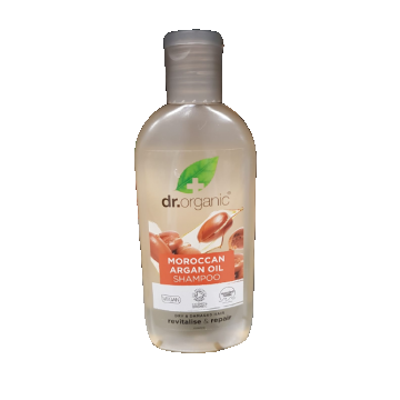 Dr.Organic Maroccan Argan Sampon hidratant pentru par uscat, 265ml