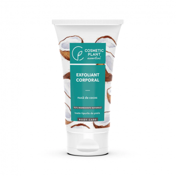 Exfoliant pentru corp cu nuca de cocos, 150ml, Cosmetic Plant