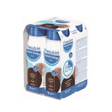 Fresubin Protein Energy Drink ciocolata, 4 flacoane EasyBottle, 200ml