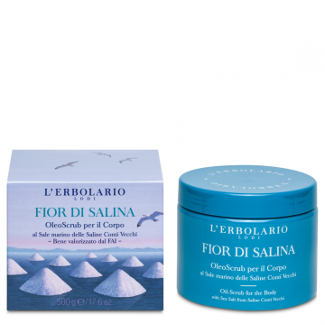 L'Erbolario Exfoliant de corp Fior Di Salina, 500g