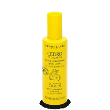 L'Erbolario Spray pentru corp Calabrian Citron, 100ml