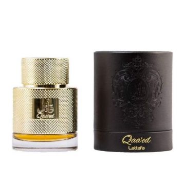 Lattafa Perfumes Qaa'ed Apa de Parfum, Unisex (Concentratie: Apa de Parfum, Gramaj: 100 ml)