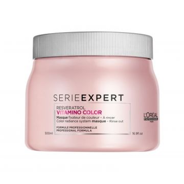 Masca pentru par L`Oreal Professionnel Serie Expert Vitamino Color Resveratrol (Concentratie: Tratamente pentru par, Gramaj: 500 ml)