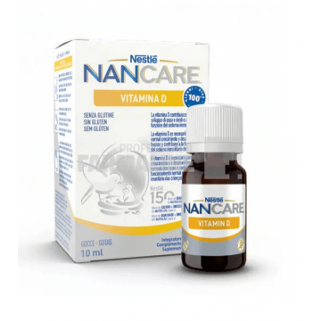 NanCare Vitamina D picaturi 10 ml