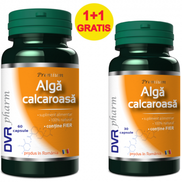 Pachet Alga calcaroasa 60+30cps - DVR PHARM