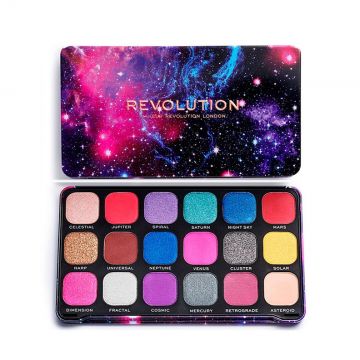 Paleta farduri Makeup Revolution Forever Flawless (Concentratie: Trusa de farduri, Gramaj: 19,8 g, Nuanta fard: Constellation)