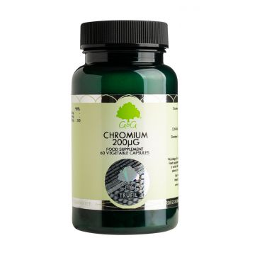 Picolinat de Crom 200 mcg, 60 capsule