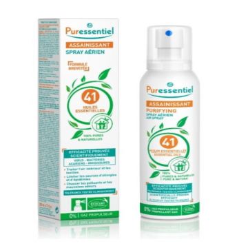 Puressentiel Spray de purificare a aerului cu 41 de uleiuri esentiale 200 ml