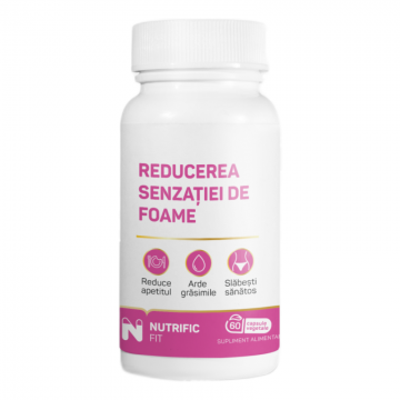 Reducerea senzatiei de foame, 60 capsule vegetale, Nutrific