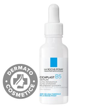 Ser ultra-reparator cu 10% pantenol Cicaplast B5, 30ml, La Roche-Posay