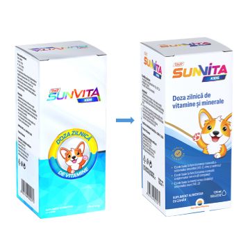 Sunvita Kids solutie, 120ml, Sun Wave Pharma