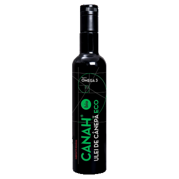 Ulei de canepa ECO, 500ml, Canah